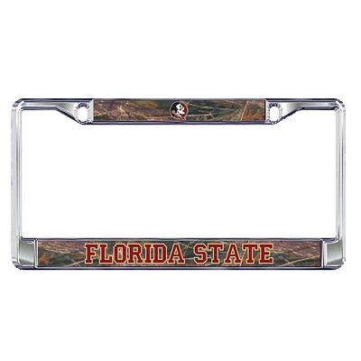 Florida State Camo License Plate Frame