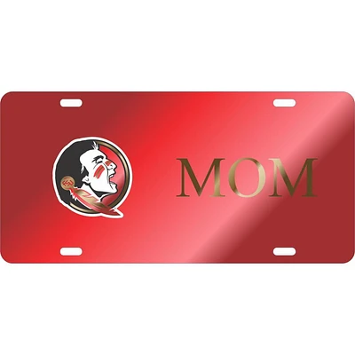 Florida State Logo Mom License Plate