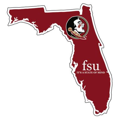  Florida State  State Of Mind  Decal