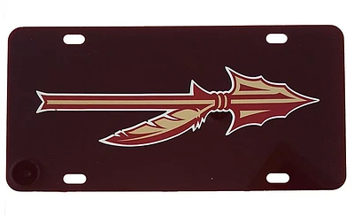 Florida State Reflective Spear License Plate
