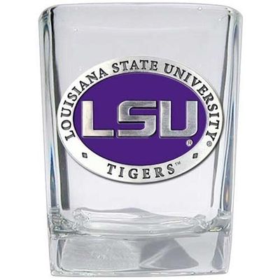  Lsu Heritage Pewter Square Shot Glass (Purple)