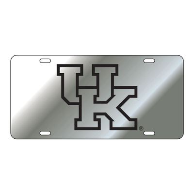  Kentucky License Plate Silver/Black Uk Logo