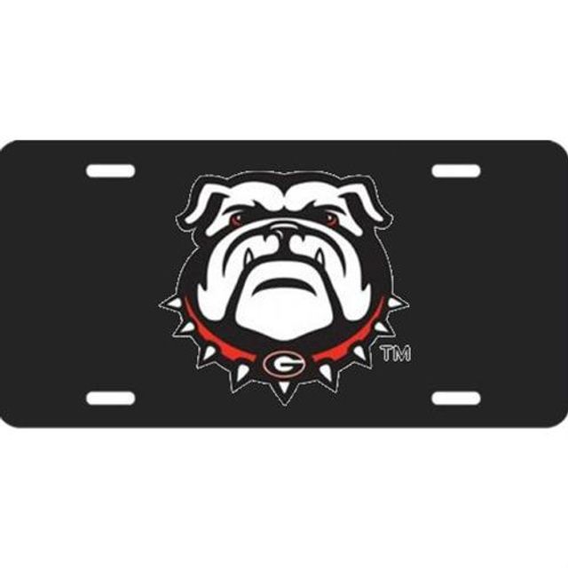 Ga Bulldogs & Atlanta Braves Duo License Plate