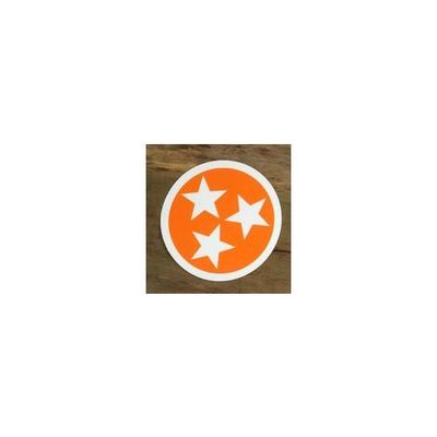  Tennessee Tristar Decal By Volunteer Traditions (Orange)