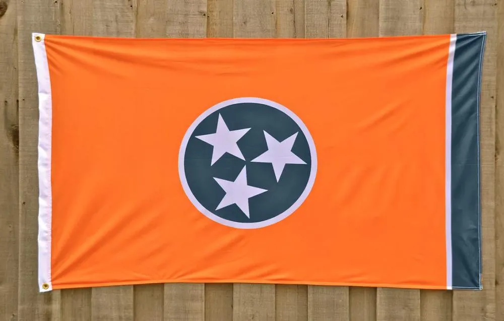  Tennessee State Flag (Orange) By Volunteer Traditions