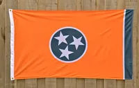  Tennessee State Flag (Orange) By Volunteer Traditions