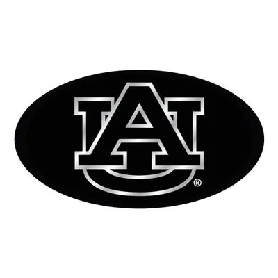  Auburn Hitch Cover Black/Silver Au Logo