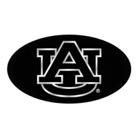  Auburn Hitch Cover Black/Silver Au Logo