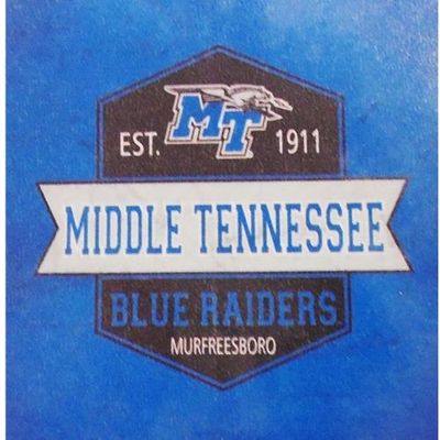  Mtsu Decal Vintage Logo 4 