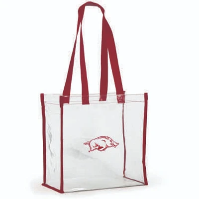 Arkansas Clear Stadium Tote