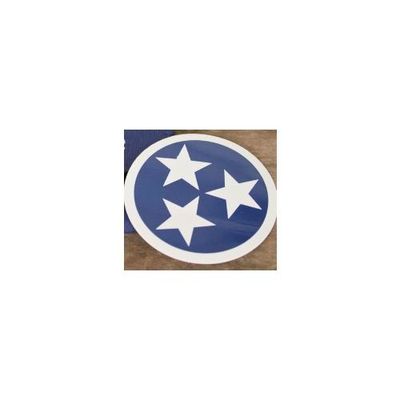  Tennessee Tristar Decal By Volunteer Traditions (Navy)