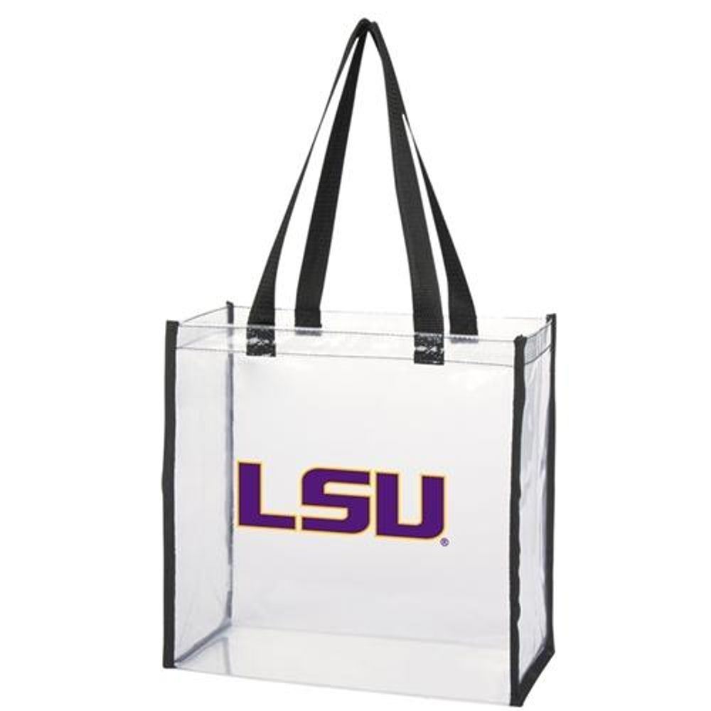 LSU Clear Stadium Tote