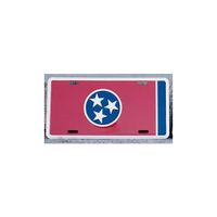  Tennessee Tristar License Plate By Volunteer Traditions (Red)