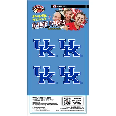 Kentucky Waterless Face Tattoos