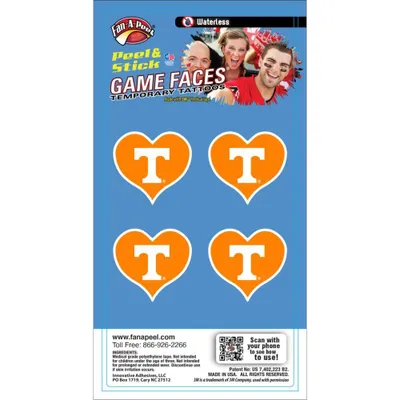  Vols | Tennessee Heart Waterless Face Tattoos | Alumni Hall