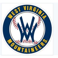  West Virginia Baseball Magnet (6 )