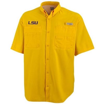 LSU Columbia Tamiami Short-Sleeve