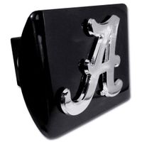 Alabama Chrome Emblem Metal Hitch Cover