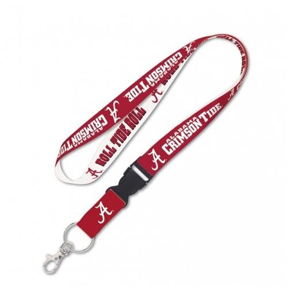 Alabama Lanyard With Detachable Buckle