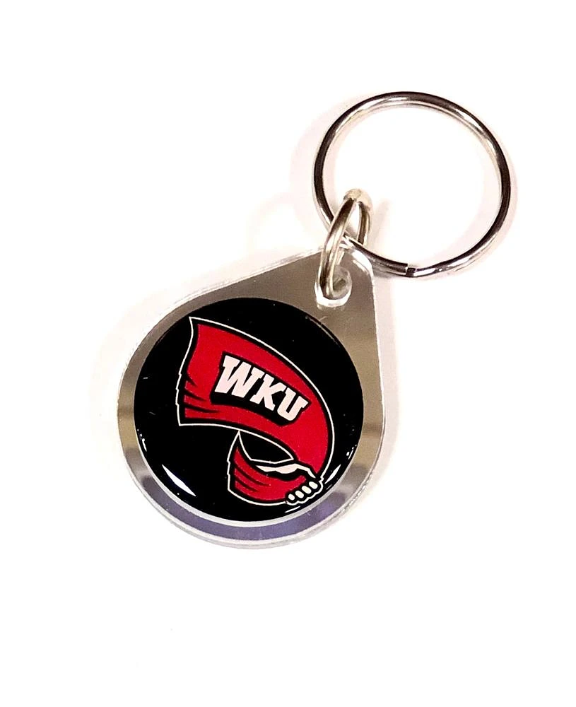 Western Kentucky Circle Logo Keychain