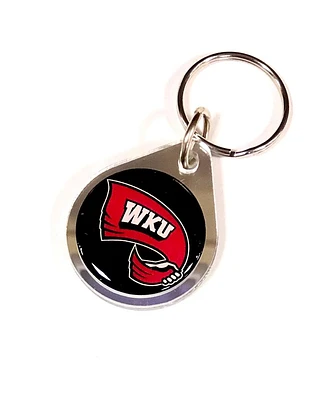 Western Kentucky Circle Logo Keychain