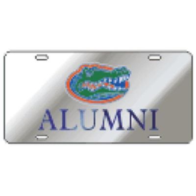  Florida License Plate Silver Alumni