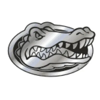  Florida Car Magnet Chrome Gator Head