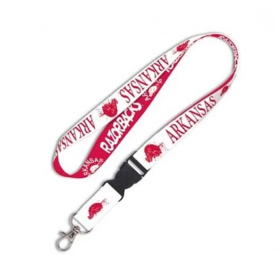 Arkansas Vault Logo Lanyard With Detachable Buckle