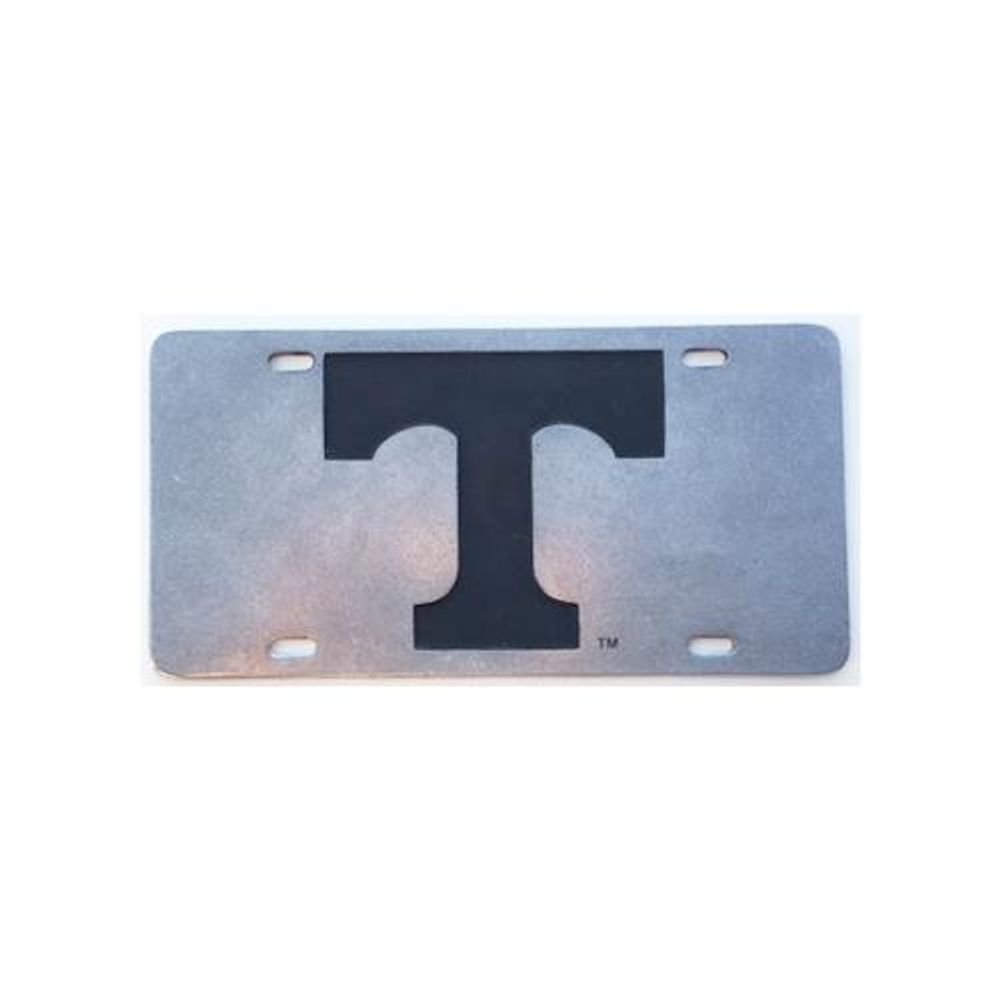  Vols- Tennessee Power T License Plate (Pewter)- Alumni Hall