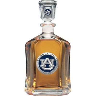  War Eagle- Auburn Heritage Pewter Capitol Decanter (Navy Emblem)- Alumni Hall