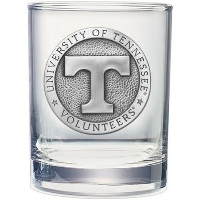  Vols- Tennessee Heritage Pewter Circular Rocks Glass- Alumni Hall