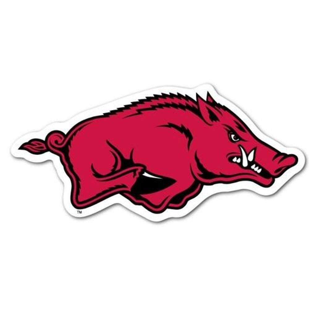 Arkansas Running Hog Dizzler Decal (2