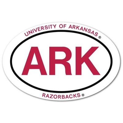  Arkansas Oval Dizzler Decal (2 )