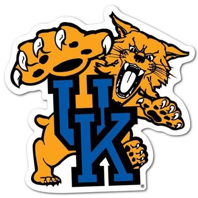  Kentucky Wildcat Dizzler Decal (2 )