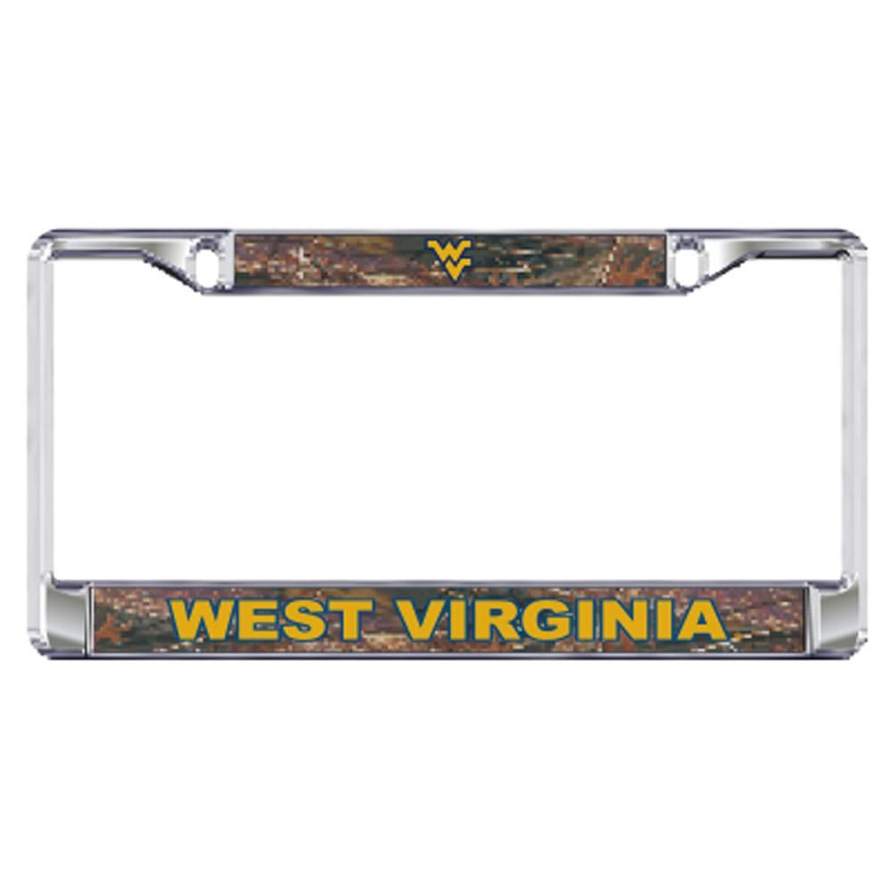  West Virginia License Plate Frame Camo Wv/West Virginia