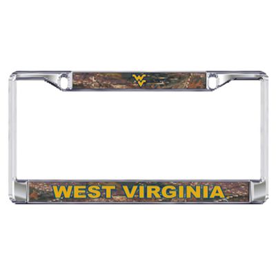  West Virginia License Plate Frame Camo Wv/West Virginia