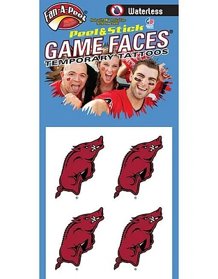 Arkansas Waterless Face Tattoos