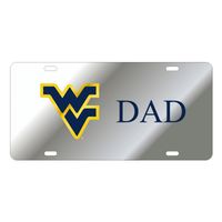  West Virginia License Plate Silver Wv Dad