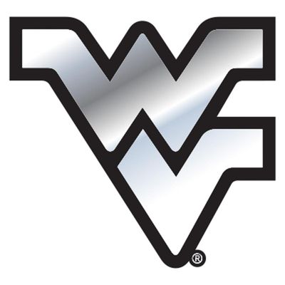  West Virginia Car Magnet Chrome Wv Logo 3 