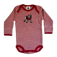 Georgia Infant Long Sleeve Striped Bodysuit