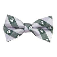 Michigan State Eagles Wings Check Pattern Bow Tie