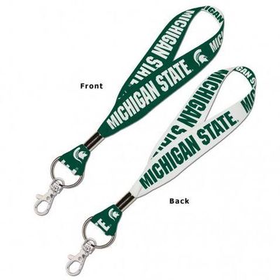  Spartans- Michigan State Lanyard With Key Strap- Alumni Hall