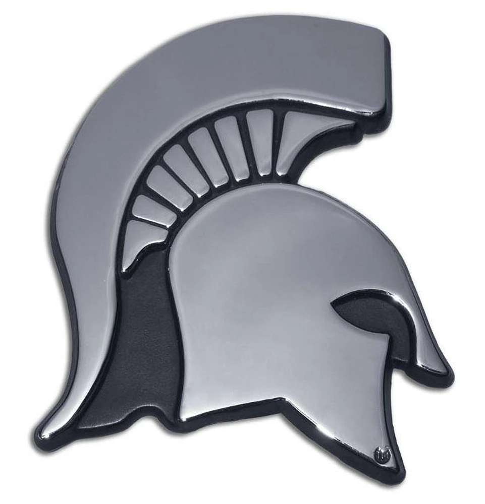 Michigan State Chrome Auto Emblem