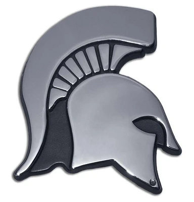 Michigan State Chrome Auto Emblem