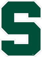  Msu- Michigan State 3  Blocks Decal- Alumni Hall