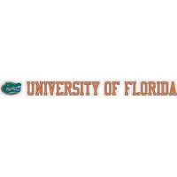  Gators - Florida 20  U Of F Strip Decal - Alumni Hall