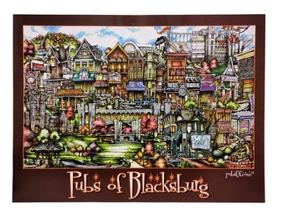 Pubs of Blacksburg Poster