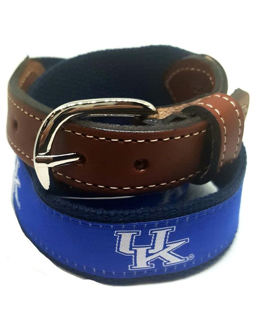 Kentucky State Needlepoint Dog Collar
