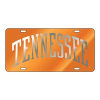  Vols- Tennessee Silver And Orange Arch License Plate- Alumni Hall