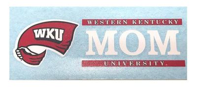  Wku- Western Kentucky Mom Decal - Alumni Hall